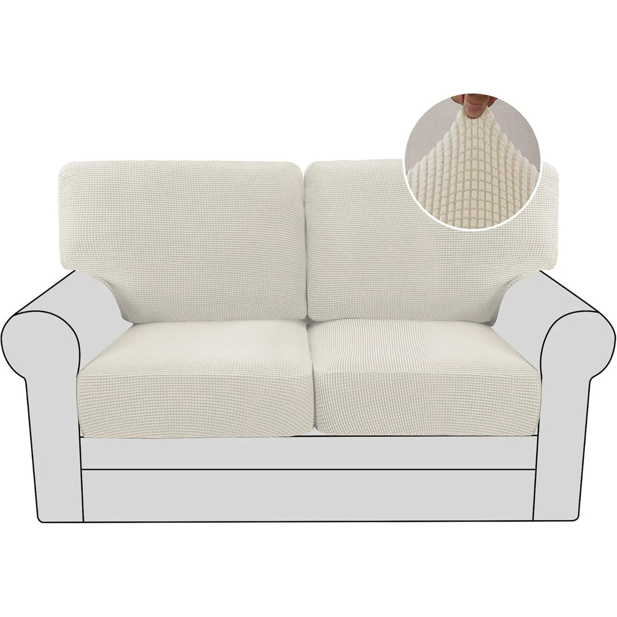 Multi-Pieces Chair Covers Stretch Couch Covers