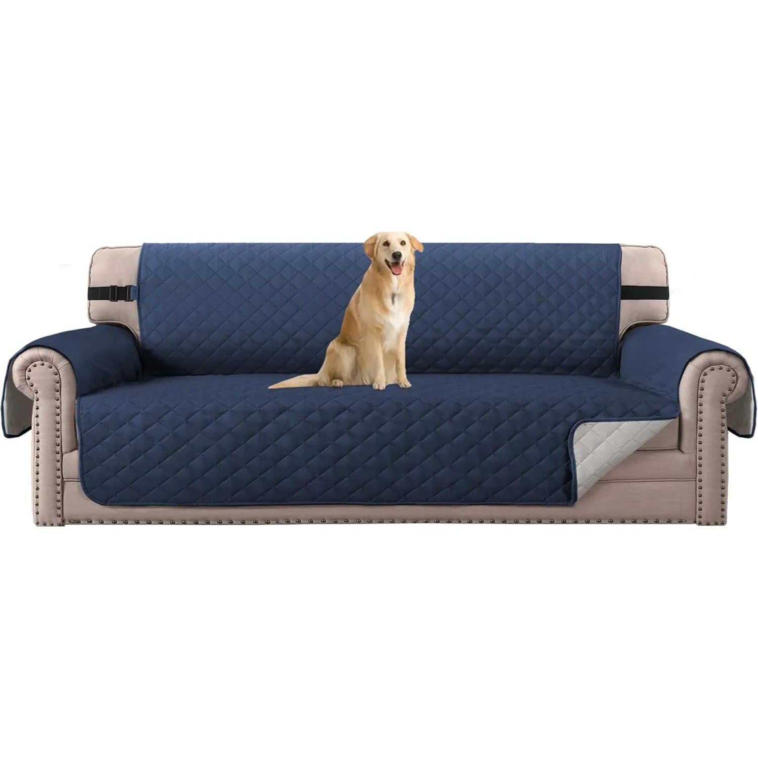 Reversible Chair Covers Water Repellent Chair Slipcover for Dogs Pets Furniture Protector