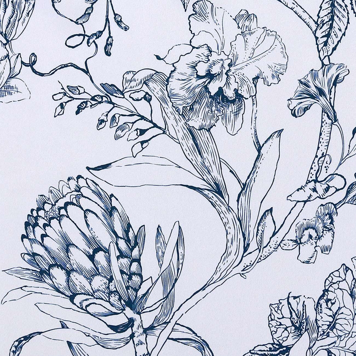 H.VERSAILTEX 100% Blackout Curtains Camellia Floral Printed Drapes Leah Floral Thermal Bedroom Curtains for Living room with Black Liner 2 Panels,52" x 108",Taupe