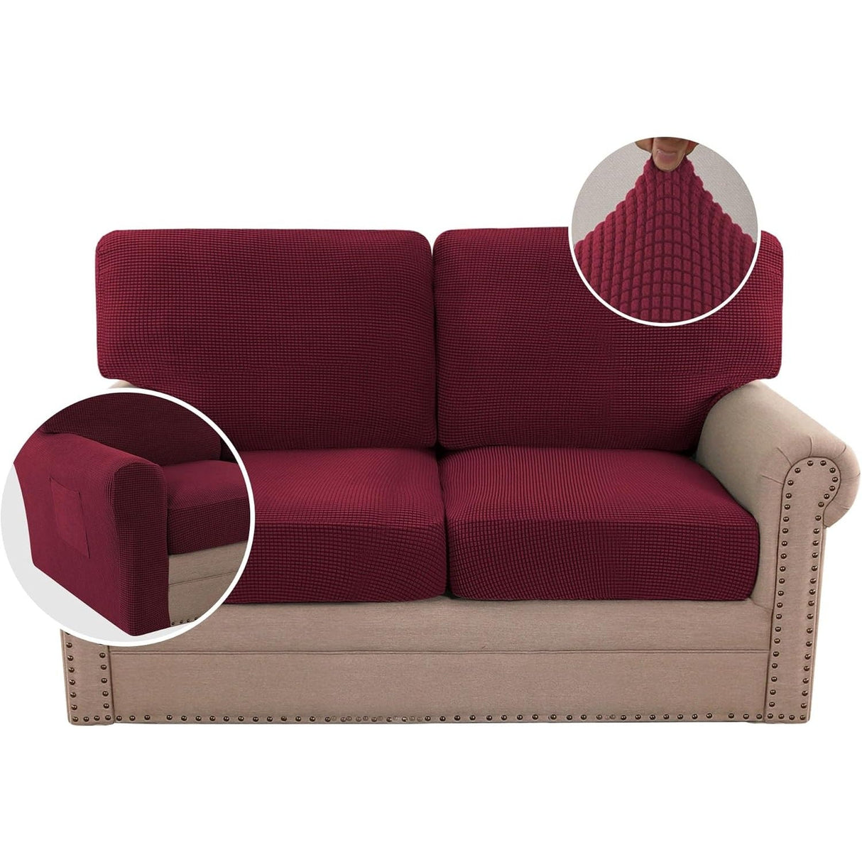 Multi-Pieces Chair Covers Stretch Couch Covers