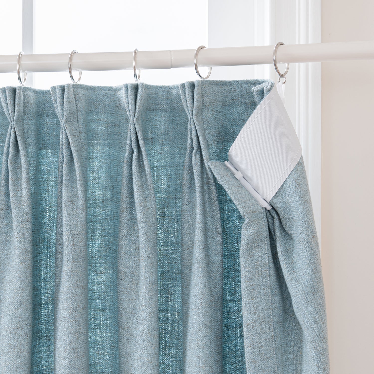 Draxis Herringbone Linen Curtain