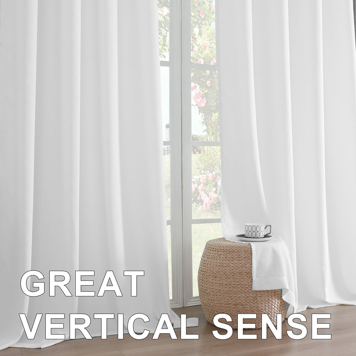Aurevia Light Filtering Privacy Window Drapes