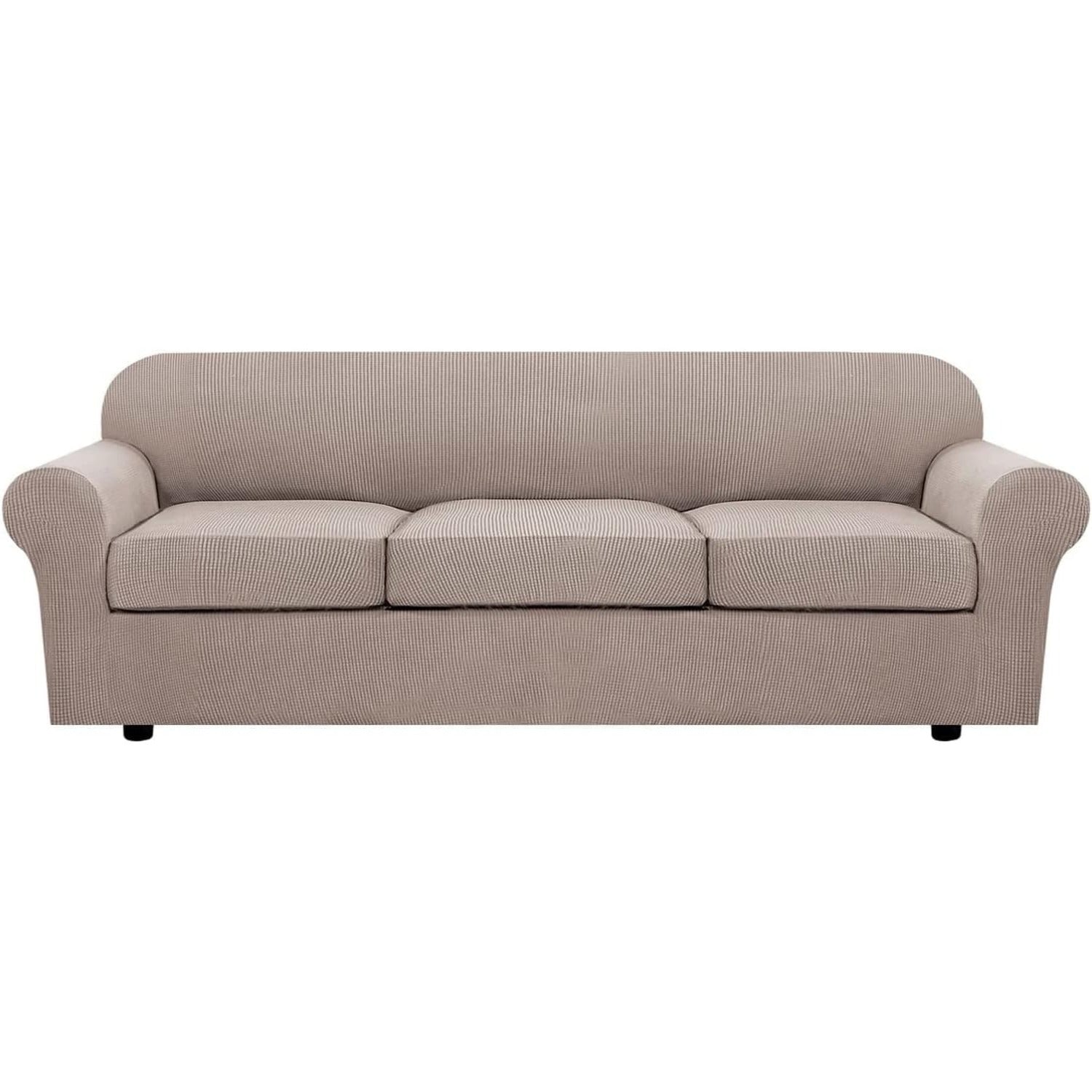 4 Piece Stretch Couch Covers for Cushion Couch Sofa Furniture Slipcovers
