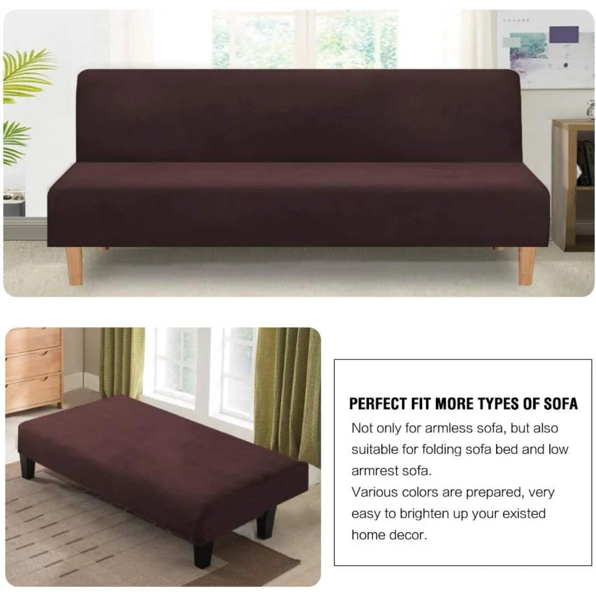 Real Velvet Futon Cover Armless Sofa Covers Sofa Bed Covers Stretch Futon Couch Cover