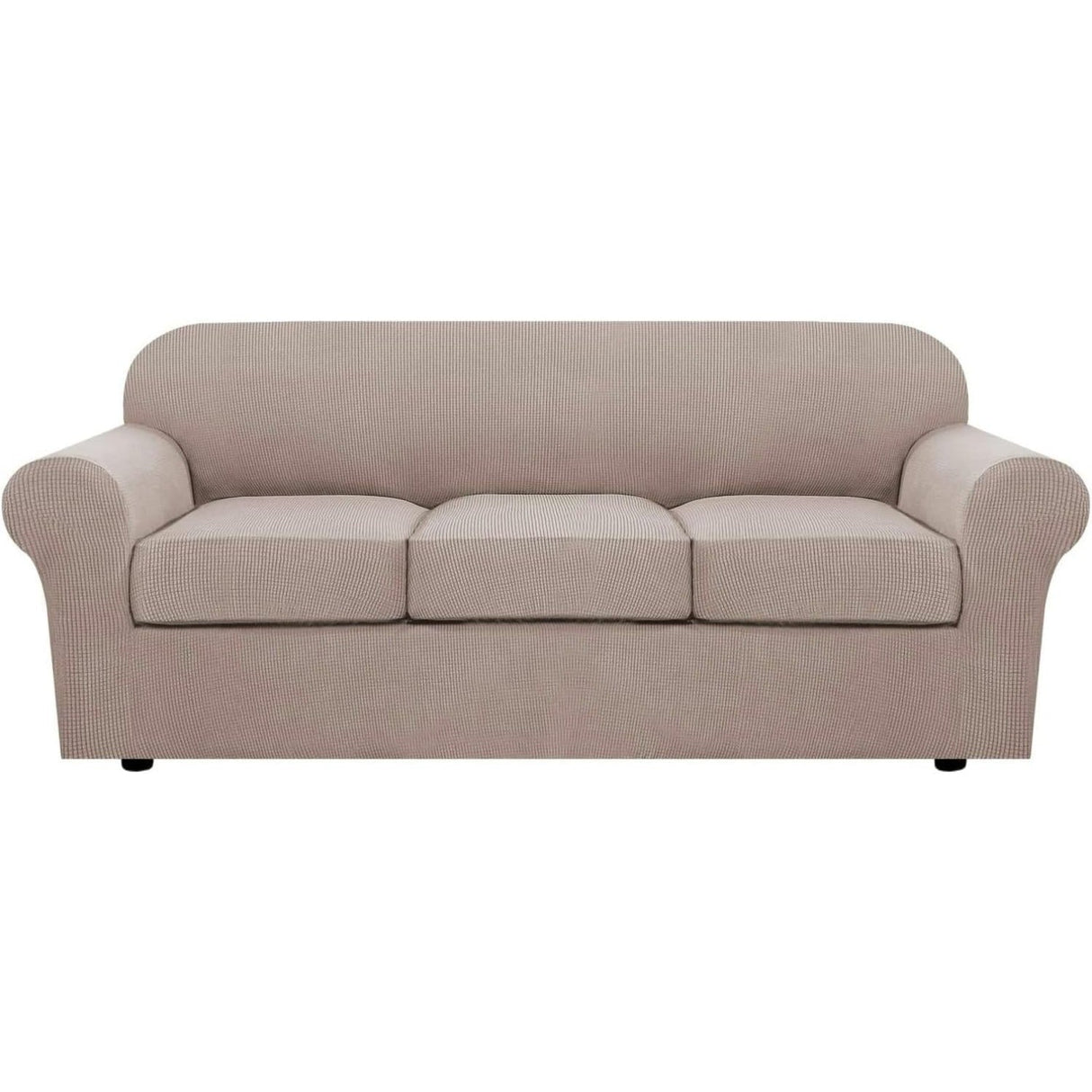 4 Piece Stretch Couch Covers for Cushion Couch Sofa Furniture Slipcovers