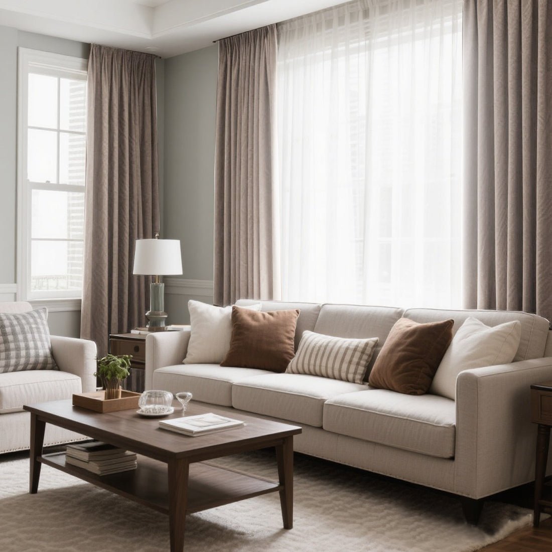 Sarella Premium Velvet Curtain Pleated