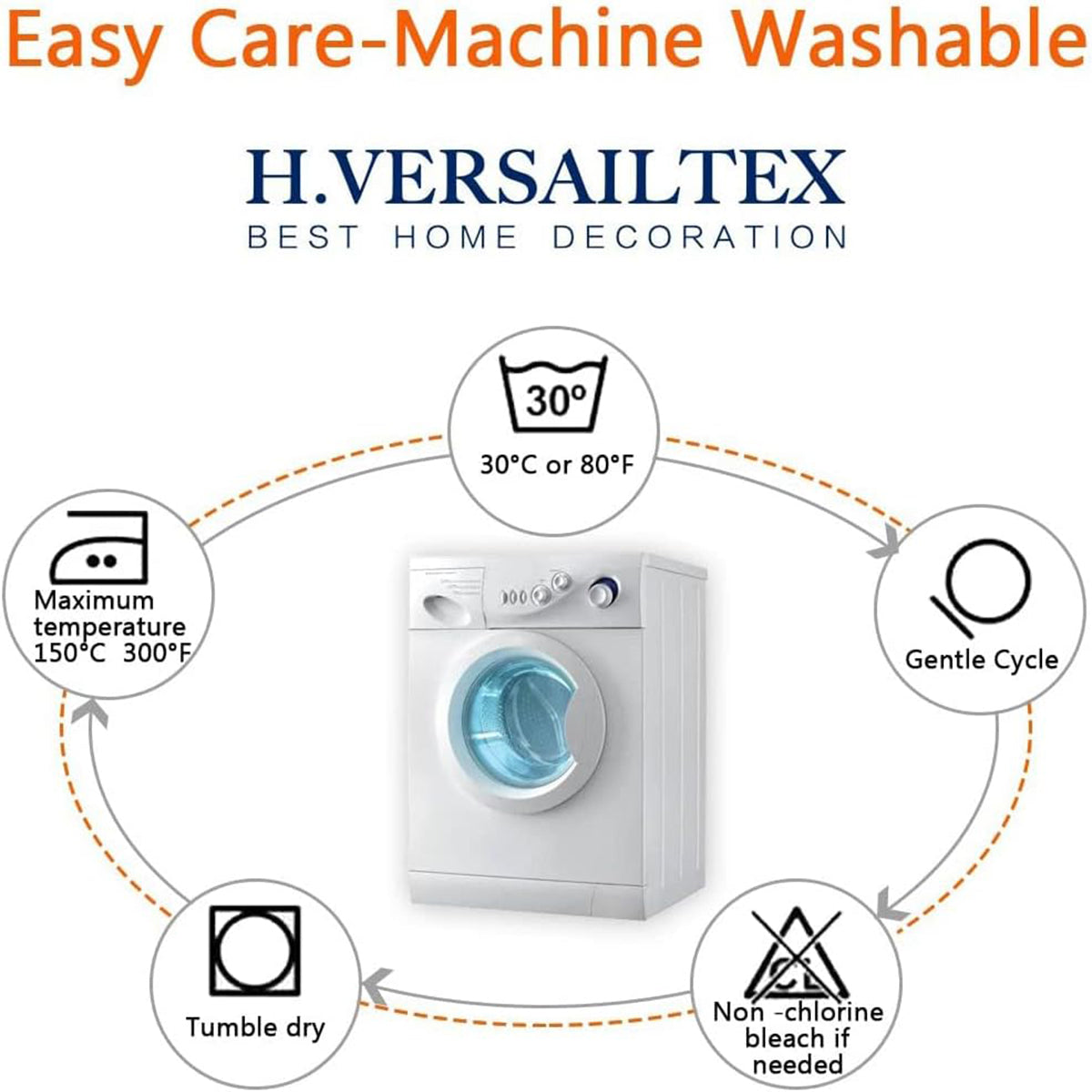 Faux Linen Blackout Thermal Insulated Grommet Curtain