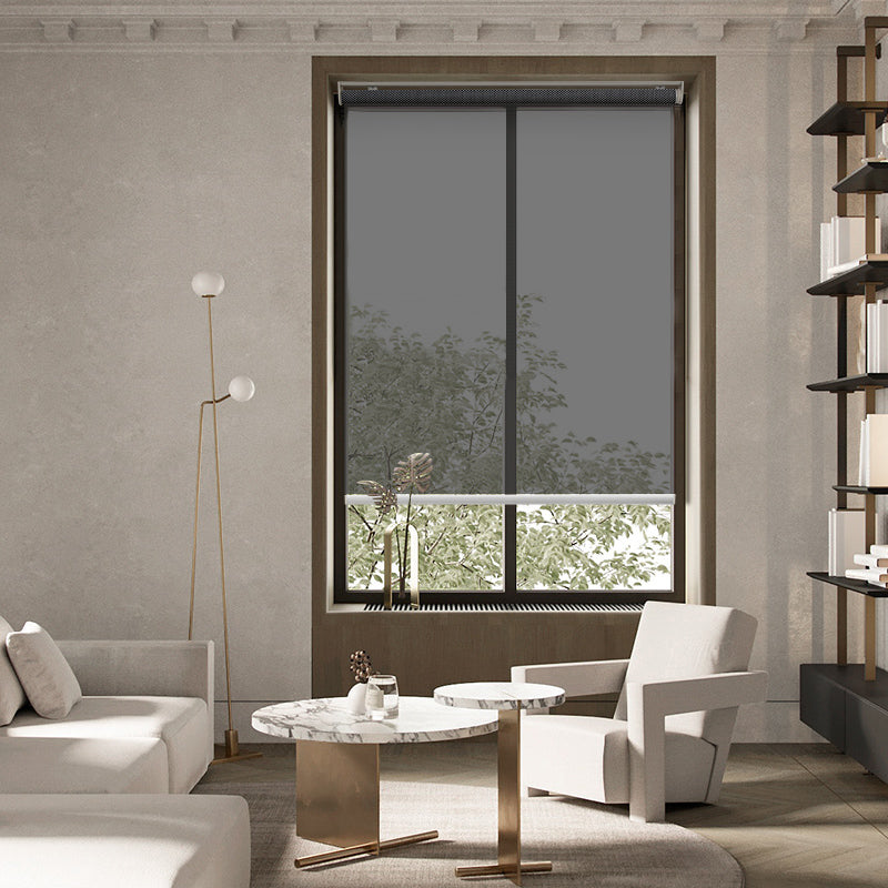 Motorized Light Filtering Solar Shades 1%/3%/5% Openness Aventus