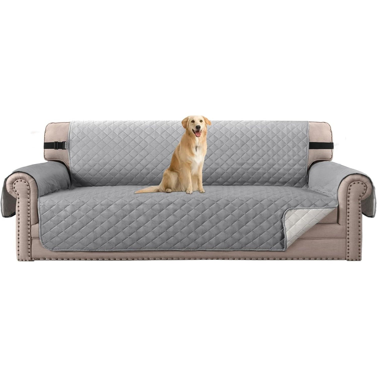 Reversible Chair Covers Water Repellent Chair Slipcover for Dogs Pets Furniture Protector