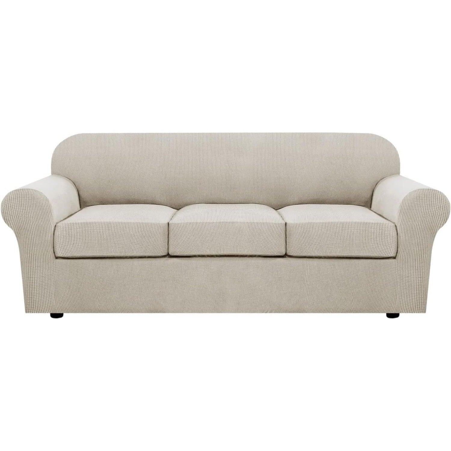 4 Piece Stretch Couch Covers for Cushion Couch Sofa Furniture Slipcovers