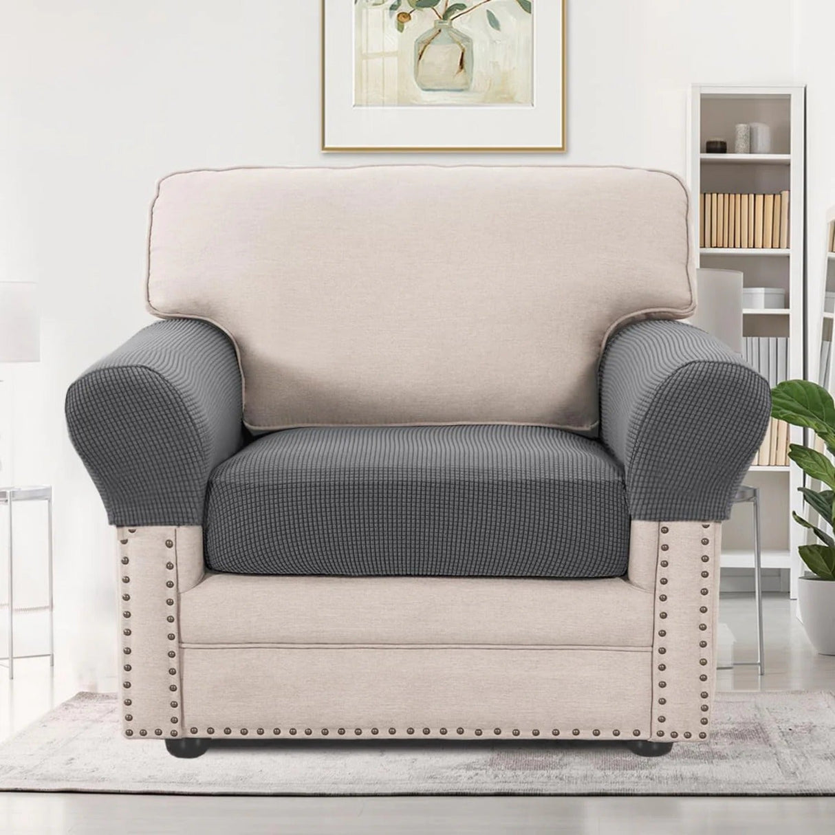 Multi-Pieces Chair Covers Stretch Couch Covers