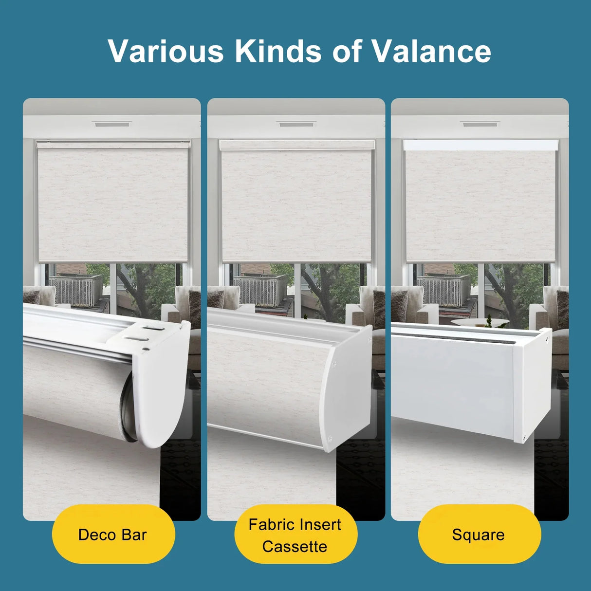 Motorized Light Filtering Roller Shades 70% Blackout Linen