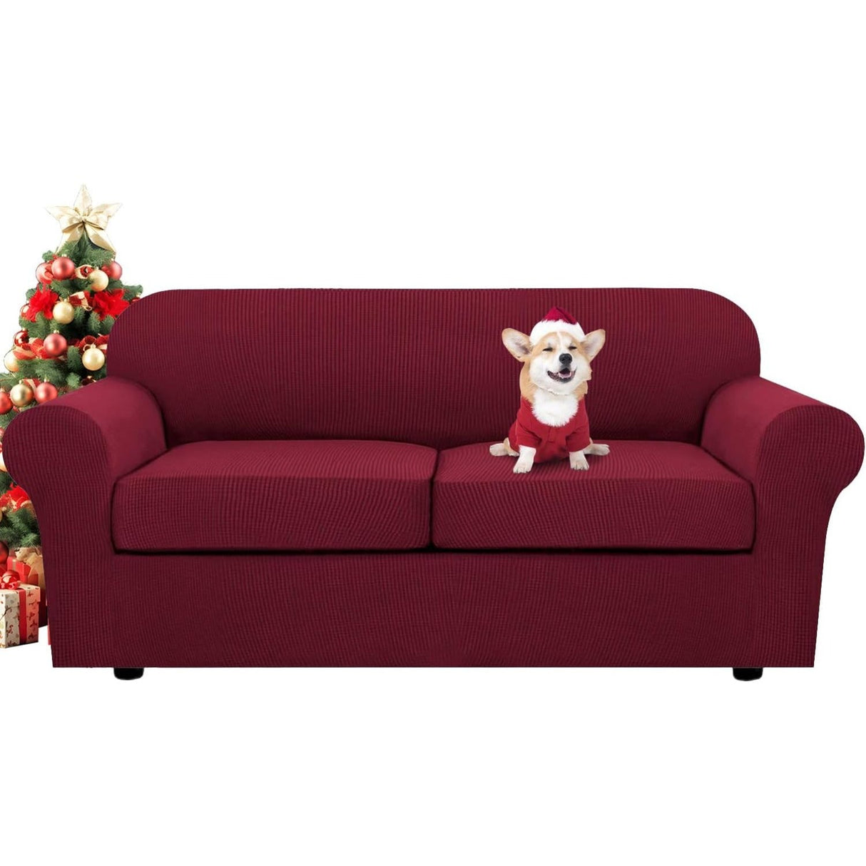 Multi Piece Stretch Sofa Cover Living Room Furniture Slipcovers