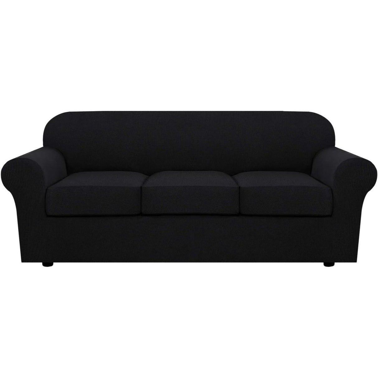 4 Piece Stretch Couch Covers for Cushion Couch Sofa Furniture Slipcovers