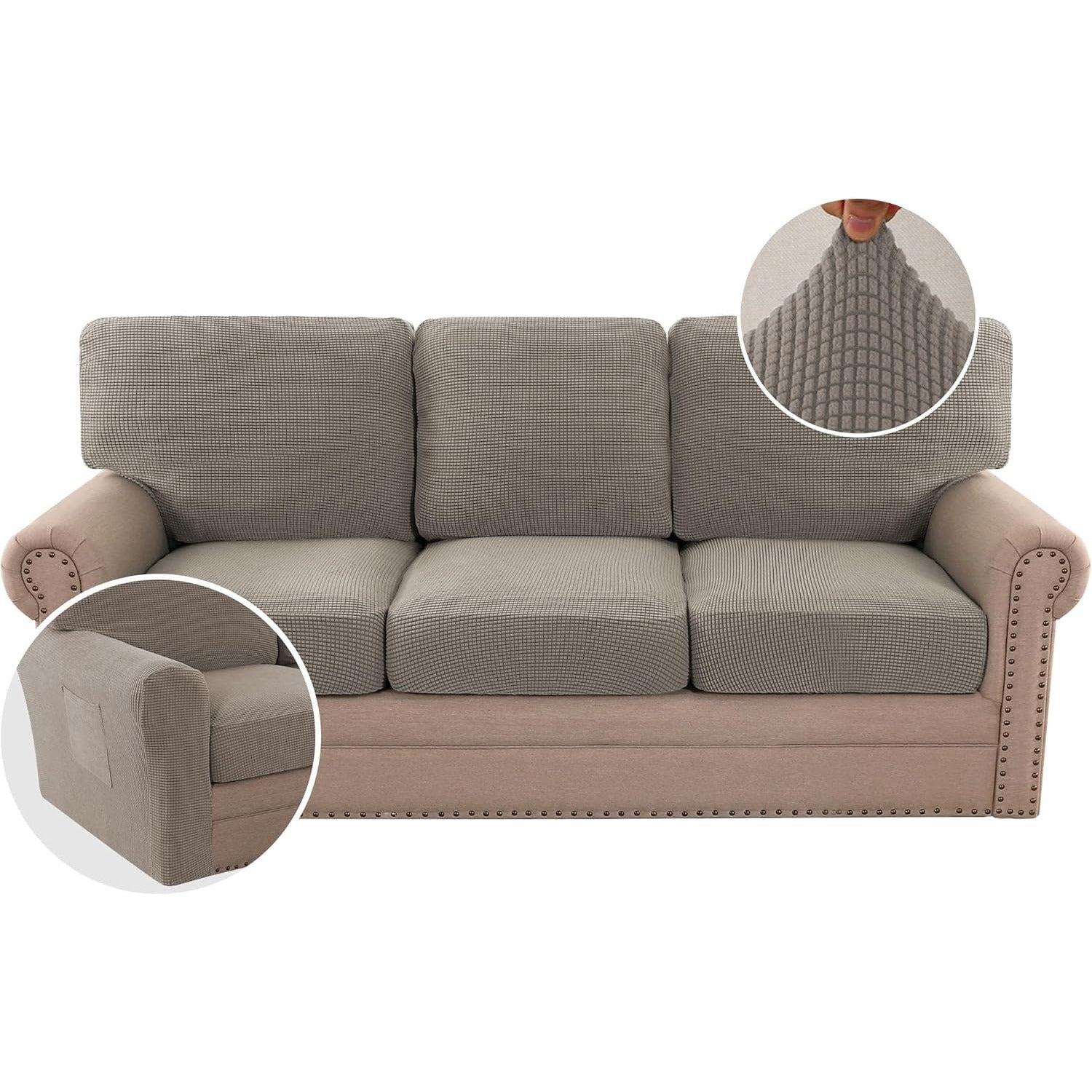 Multi-Pieces Chair Covers Stretch Couch Covers