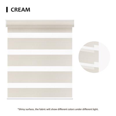 Motorized Zebra Shades 85% Blackout 95mm Phoebe