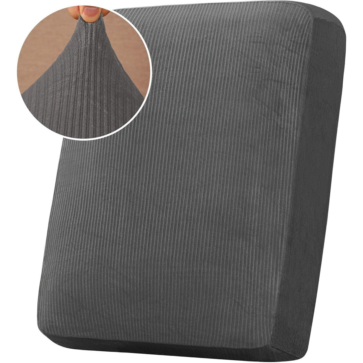 Velvet Stretch Couch Cushion Cover Plush Cushion Slipcover
