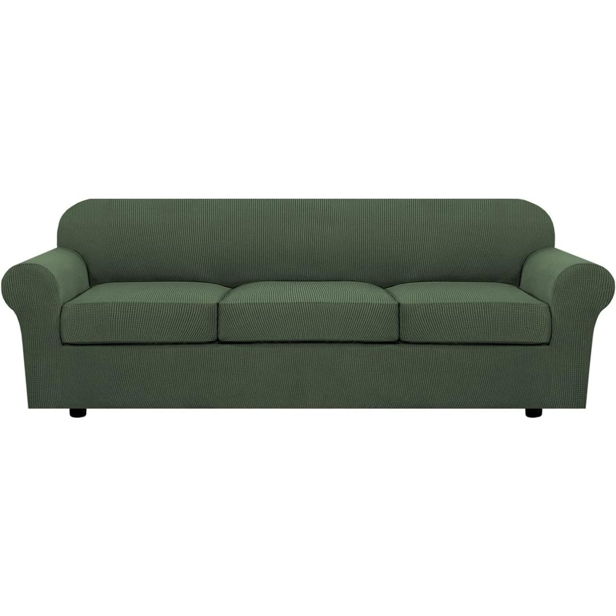 4 Piece Stretch Couch Covers for Cushion Couch Sofa Furniture Slipcovers