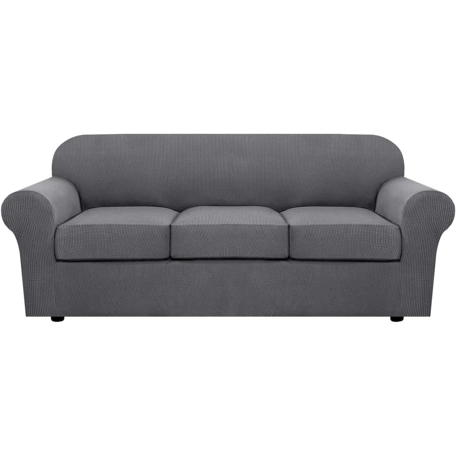 4 Piece Stretch Couch Covers for Cushion Couch Sofa Furniture Slipcovers