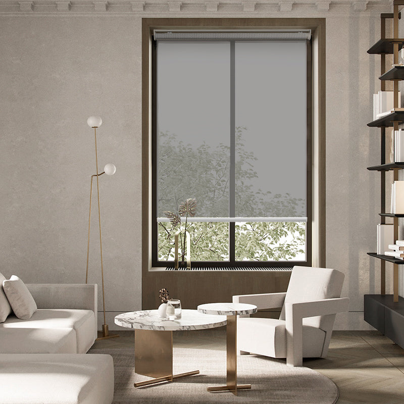 Motorized Light Filtering Solar Shades 1%/3%/5% Openness Aventus