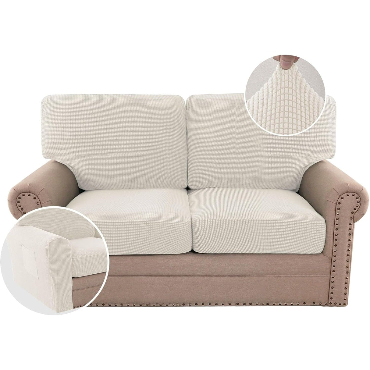 Multi-Pieces Chair Covers Stretch Couch Covers