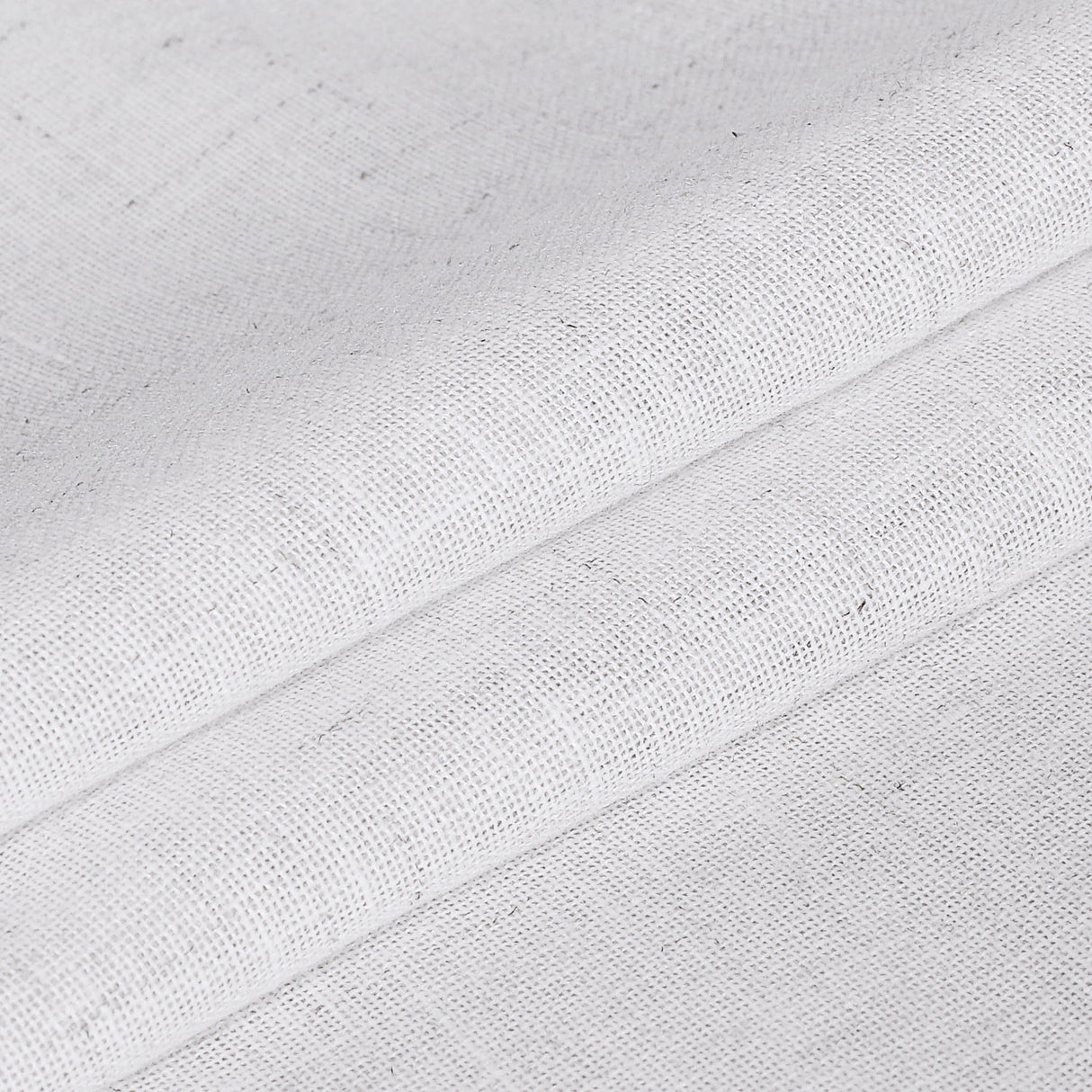 H.VERSAILTEX Linen Sheer Curtains 2 Panel Sets 96 Inch Length- Semi Transparent Privacy Sheer Vertical Curtains & Drapes for Sliding Glass Doors, Angora, 52 x 96 Inch