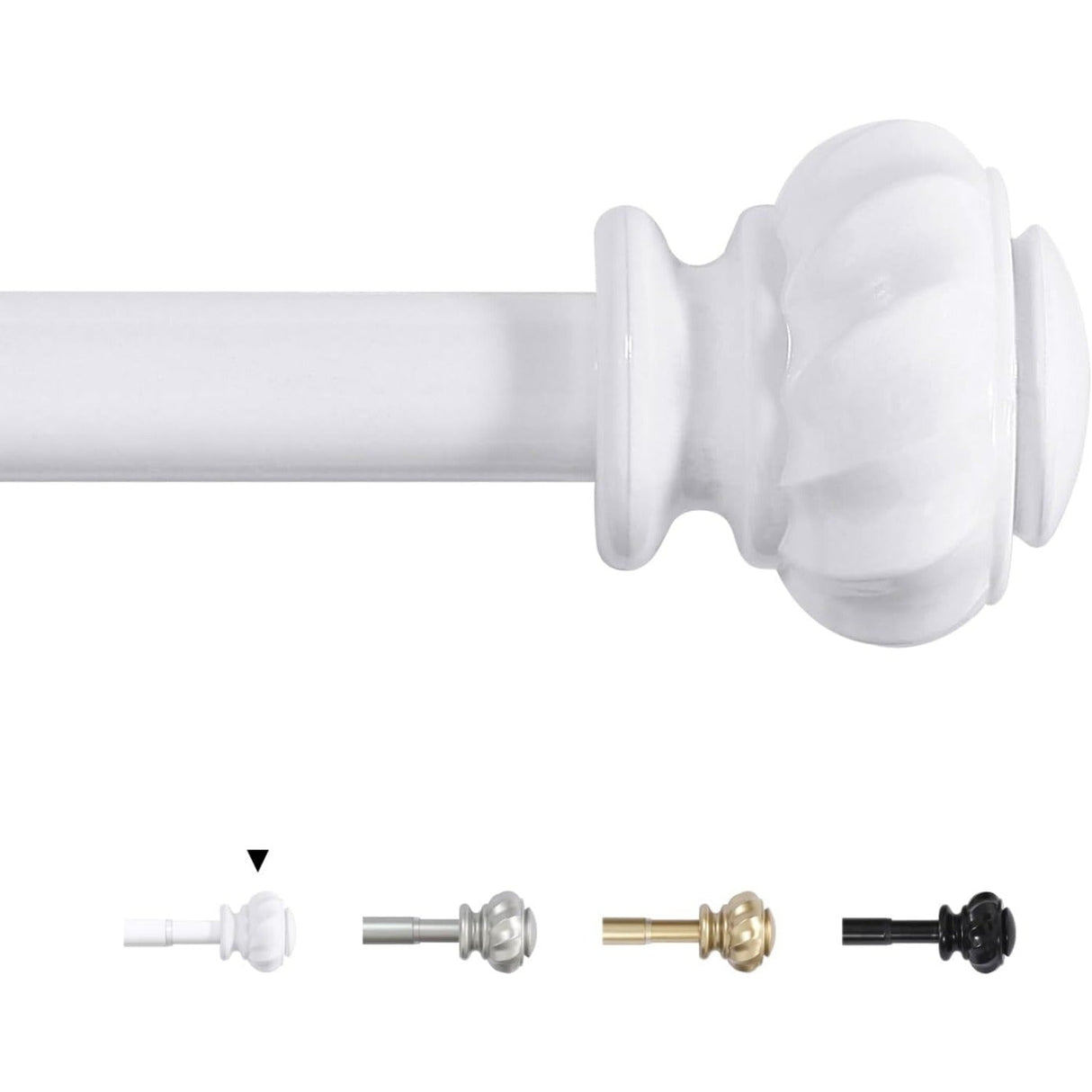 Splicing Rods for Windows, Heavy Duty 3/4 Inch Diameter, Adjustable Telescoping Decorative Rod