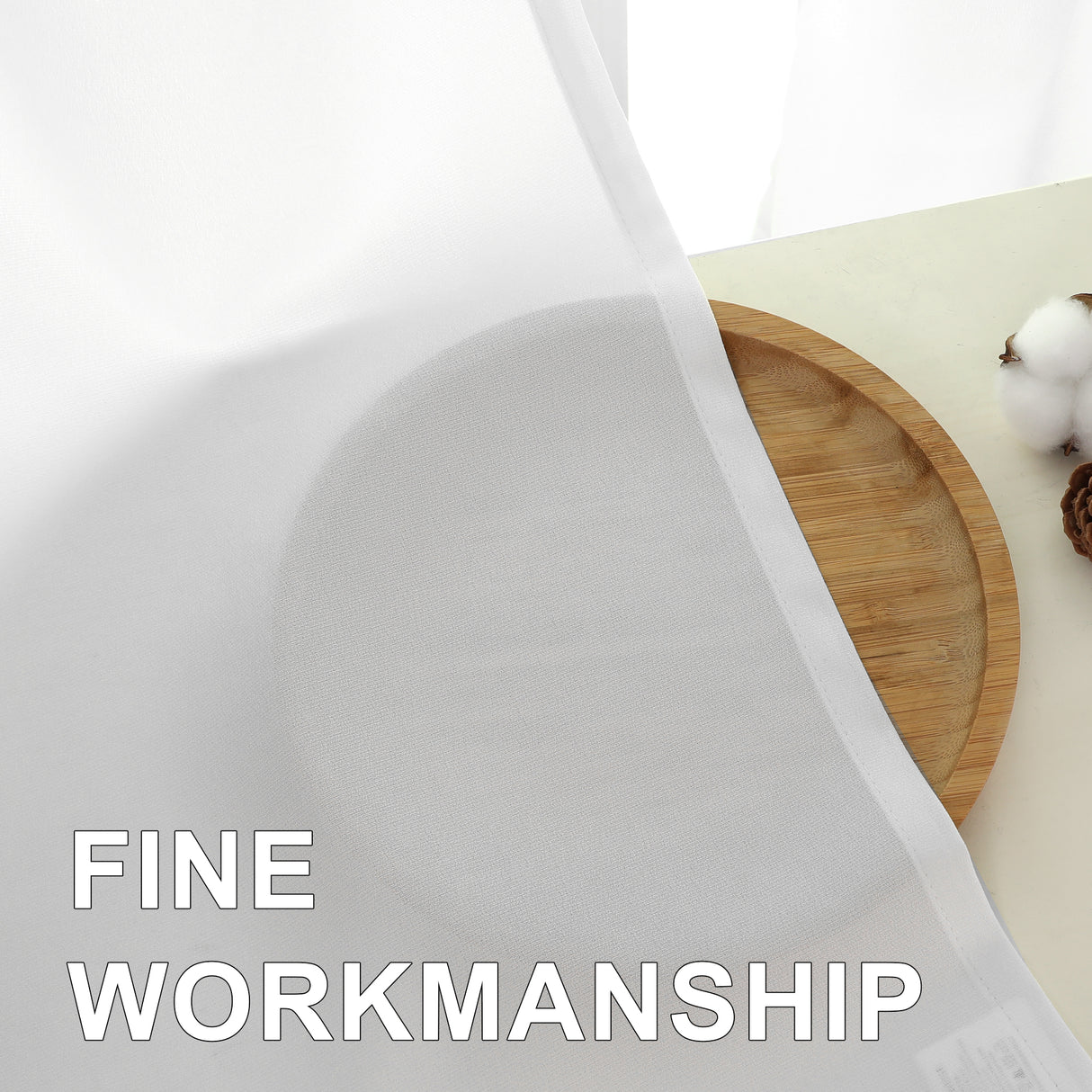 Aurevia Light Filtering Privacy Window Drapes