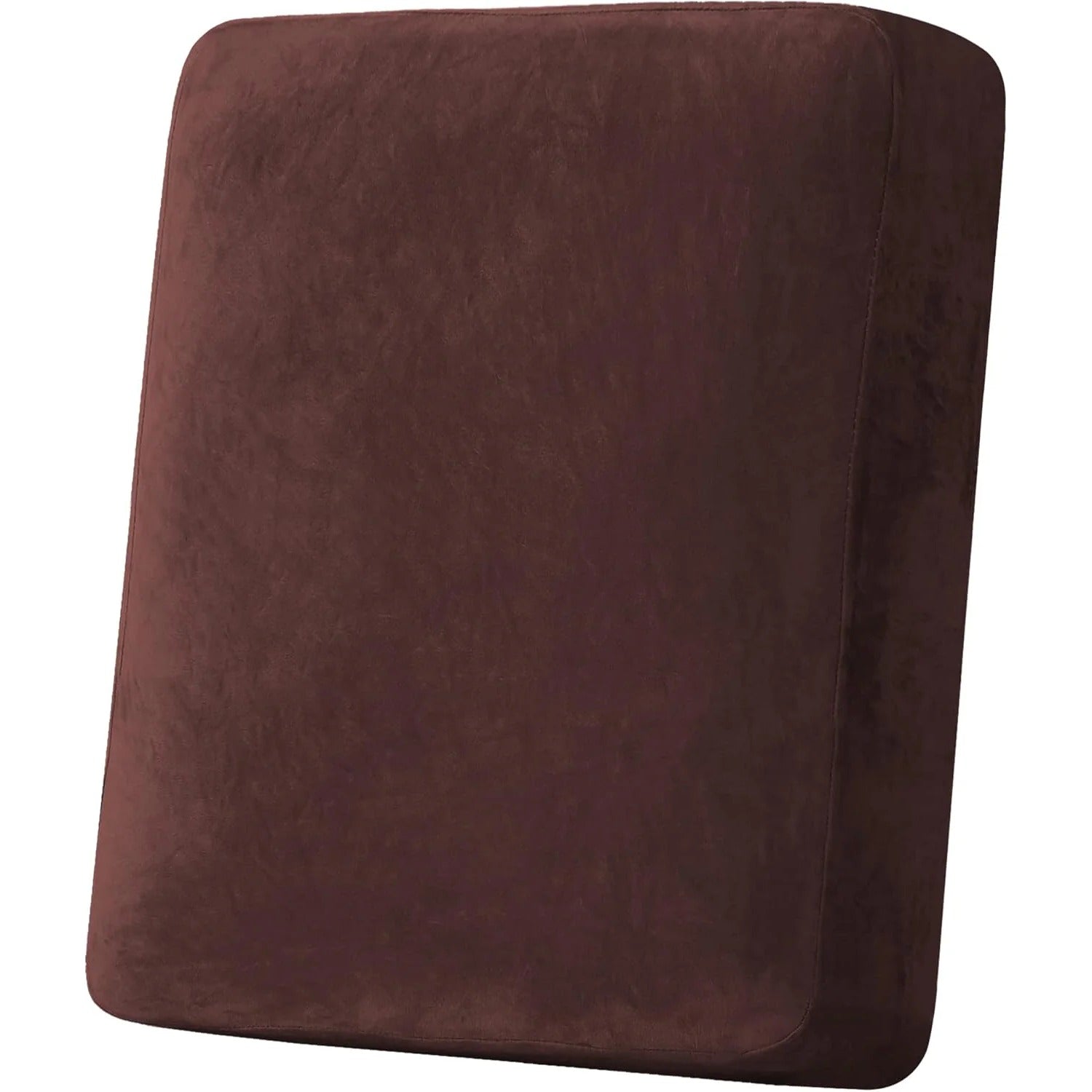 Velvet Stretch Couch Cushion Cover Plush Cushion Slipcover