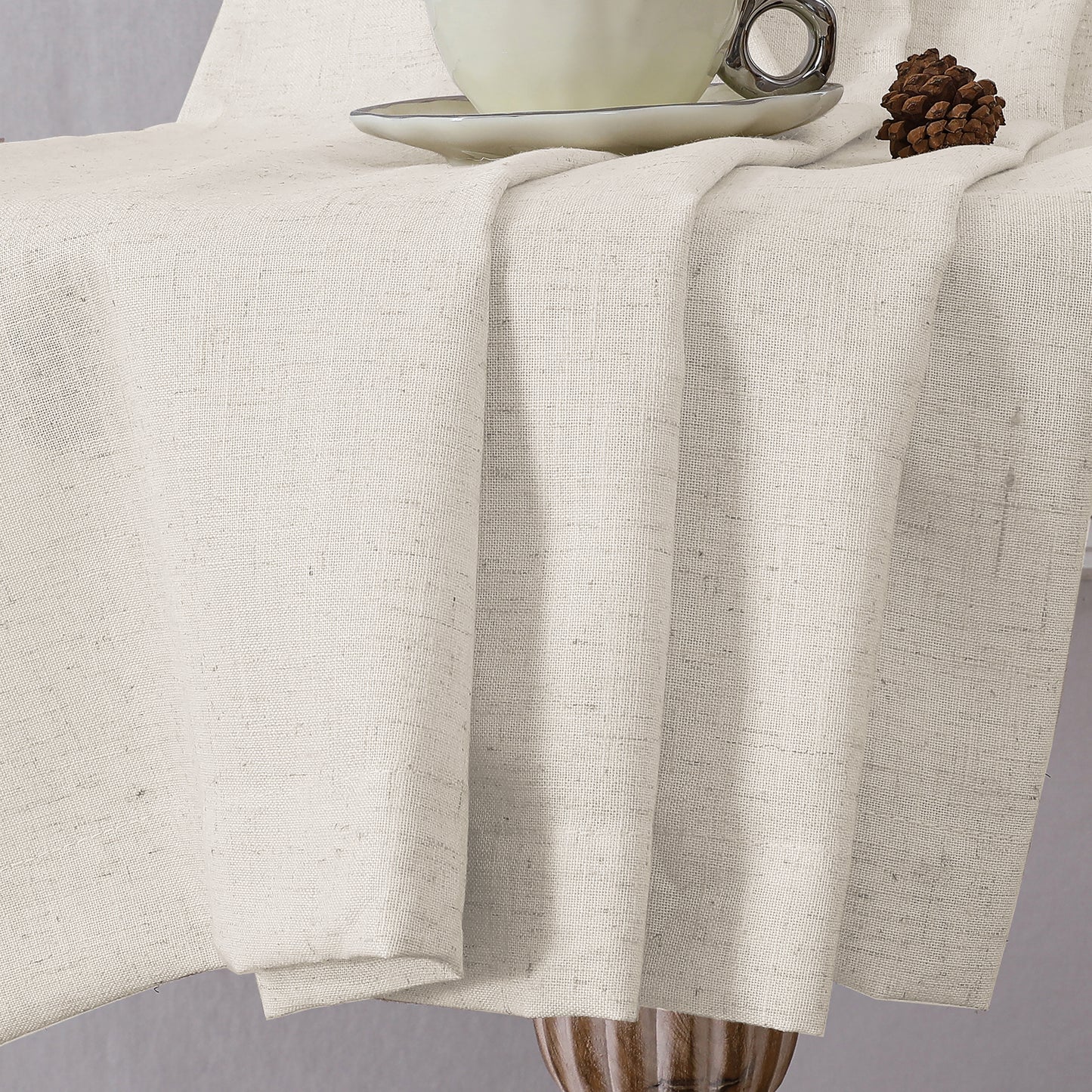 Rich Linen Privacy Curtains