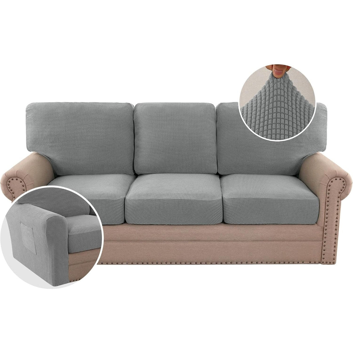 Multi-Pieces Chair Covers Stretch Couch Covers