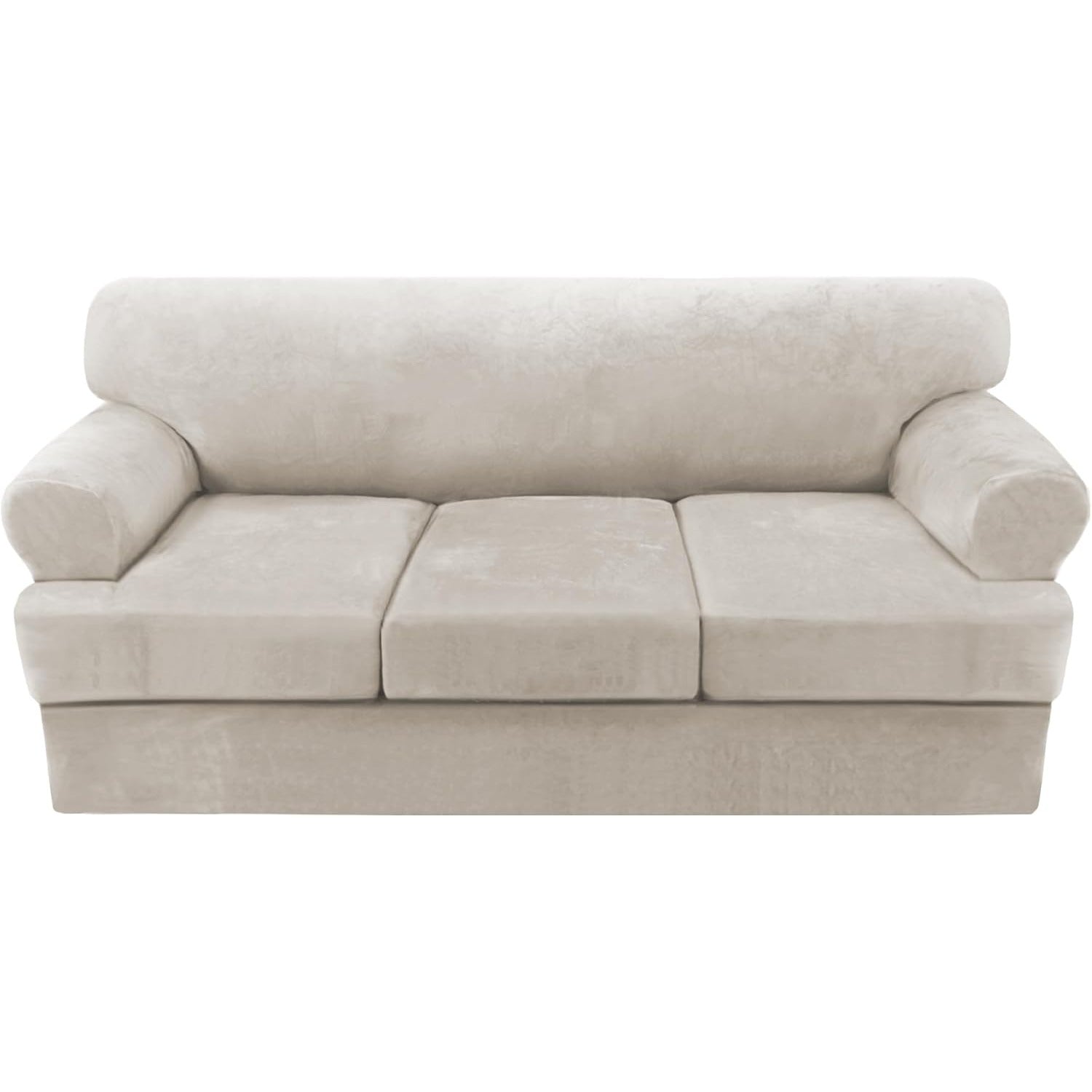 Sofa Slipcovers Thick Velvet Couch Cover Stretch T Cushion Sofa Covers Individual T Cushion Covers,