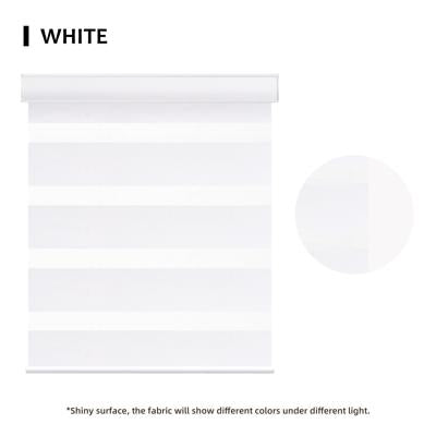 Motorized Zebra Shades 85% Blackout 95mm Phoebe