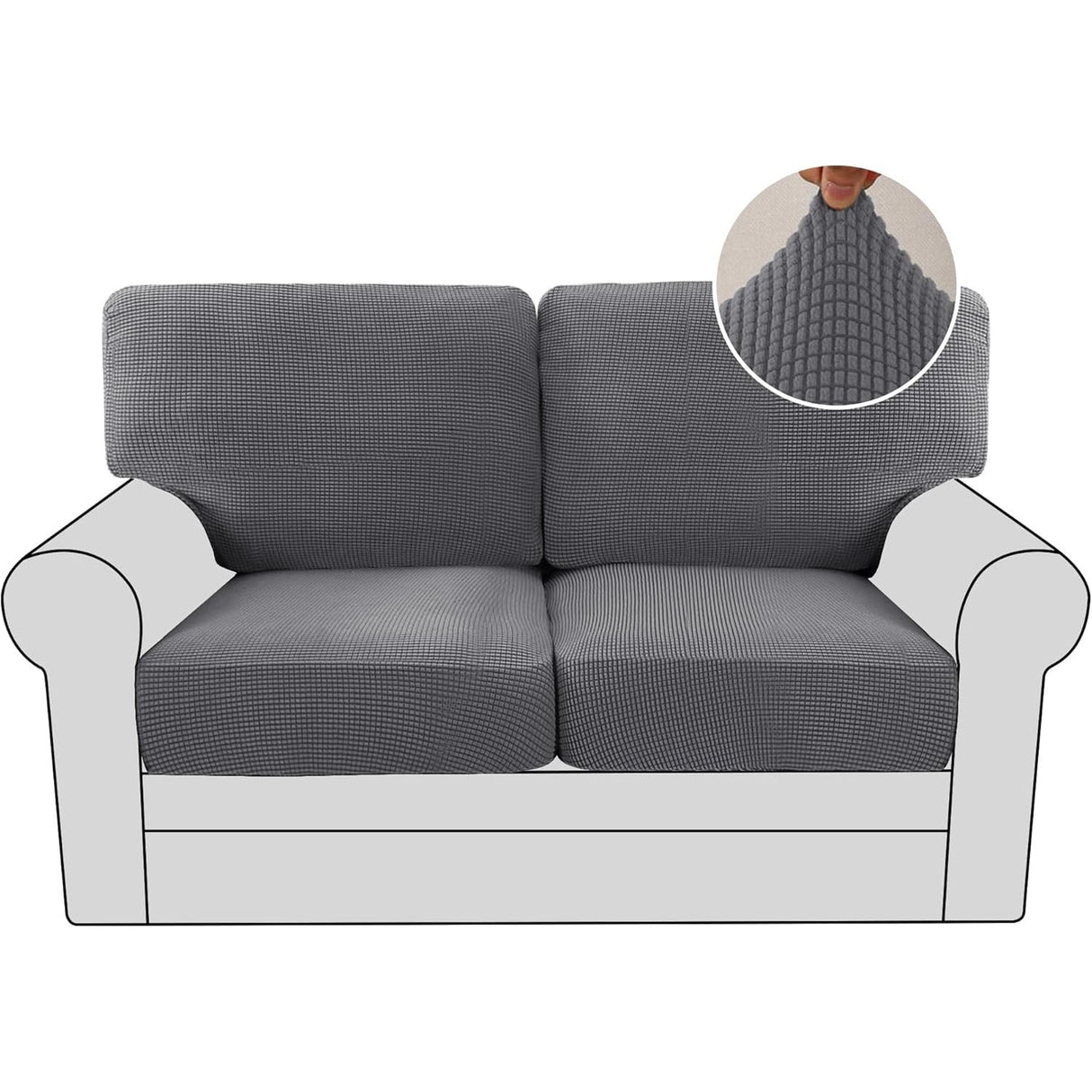 Multi-Pieces Chair Covers Stretch Couch Covers