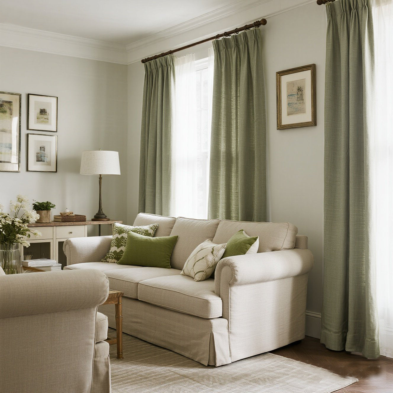 Marisel Subtle Texture Linen Custom Curtain