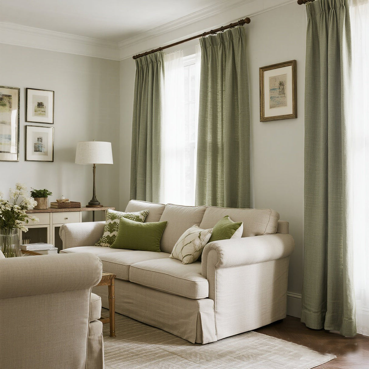 Marisel Subtle Texture Linen Custom Curtain