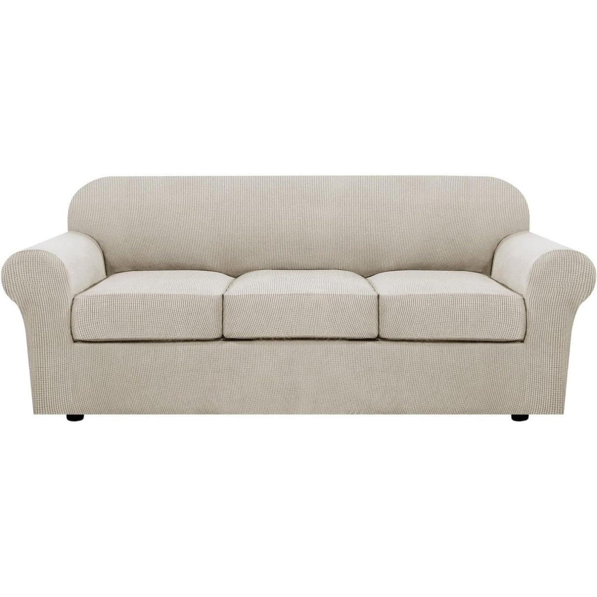 4 Piece Stretch Couch Covers for Cushion Couch Sofa Furniture Slipcovers