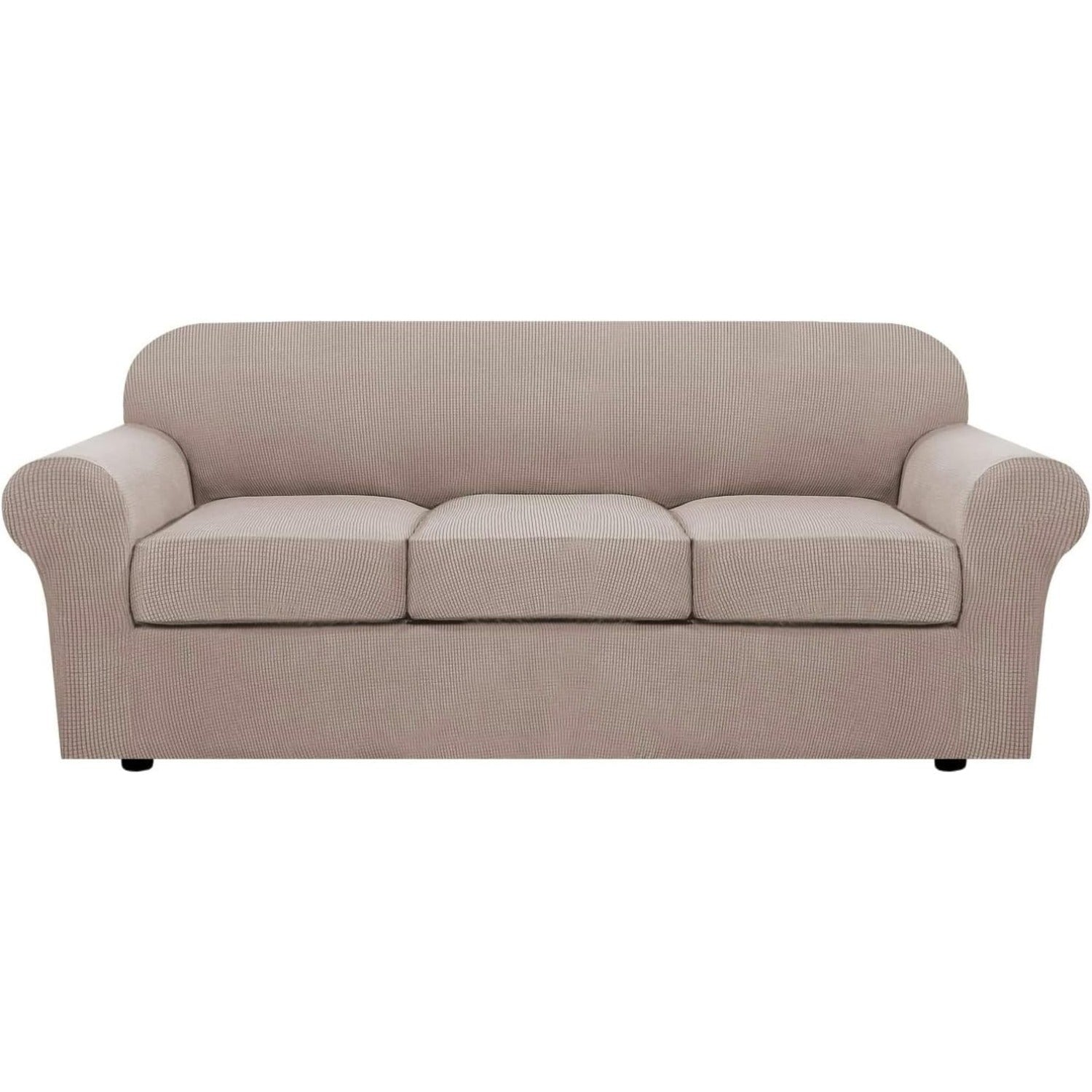 4 Piece Stretch Couch Covers for Cushion Couch Sofa Furniture Slipcovers