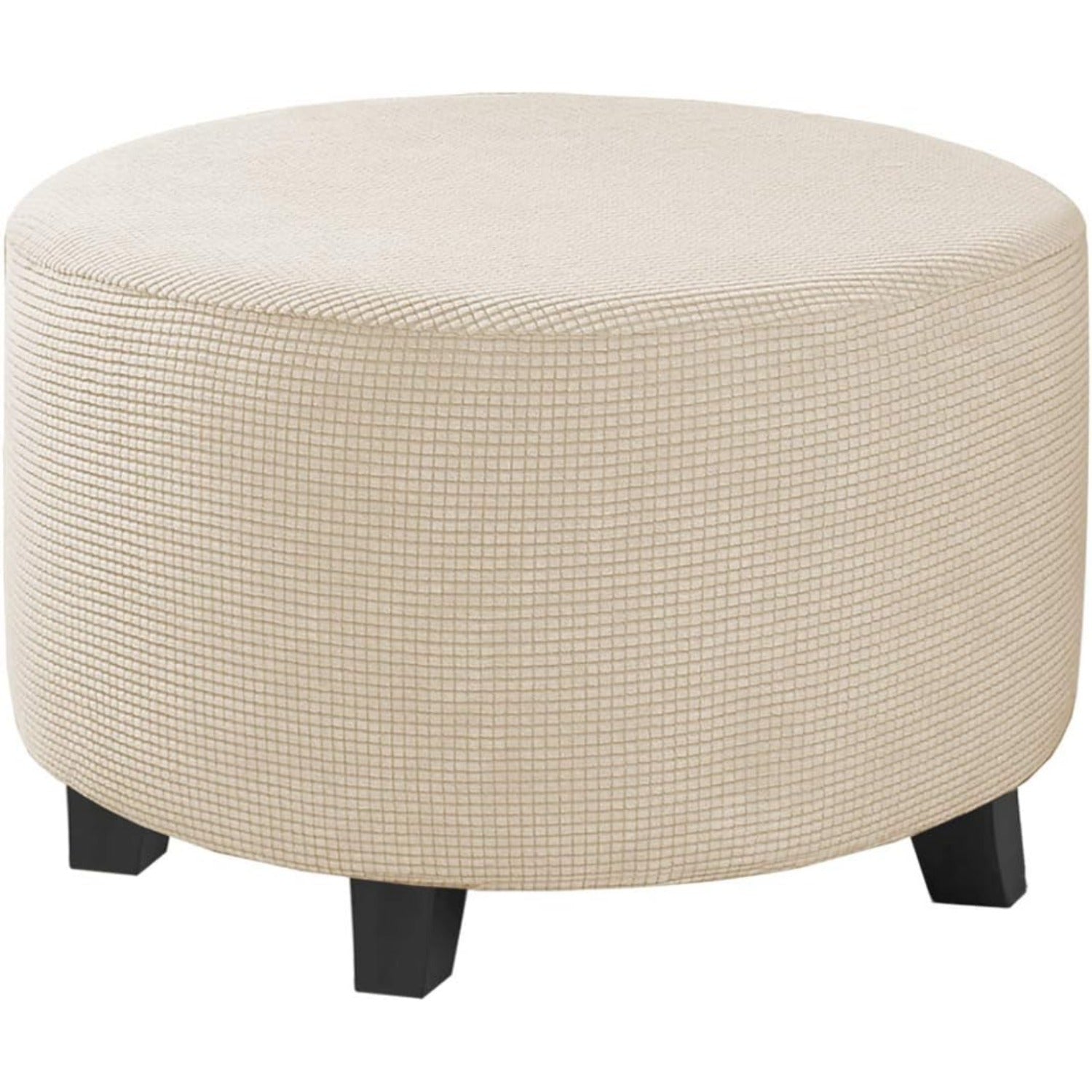 Ottoman Cover Slipcover Rectangle Fit Length Footrest Sofa Slipcovers Stool Cover