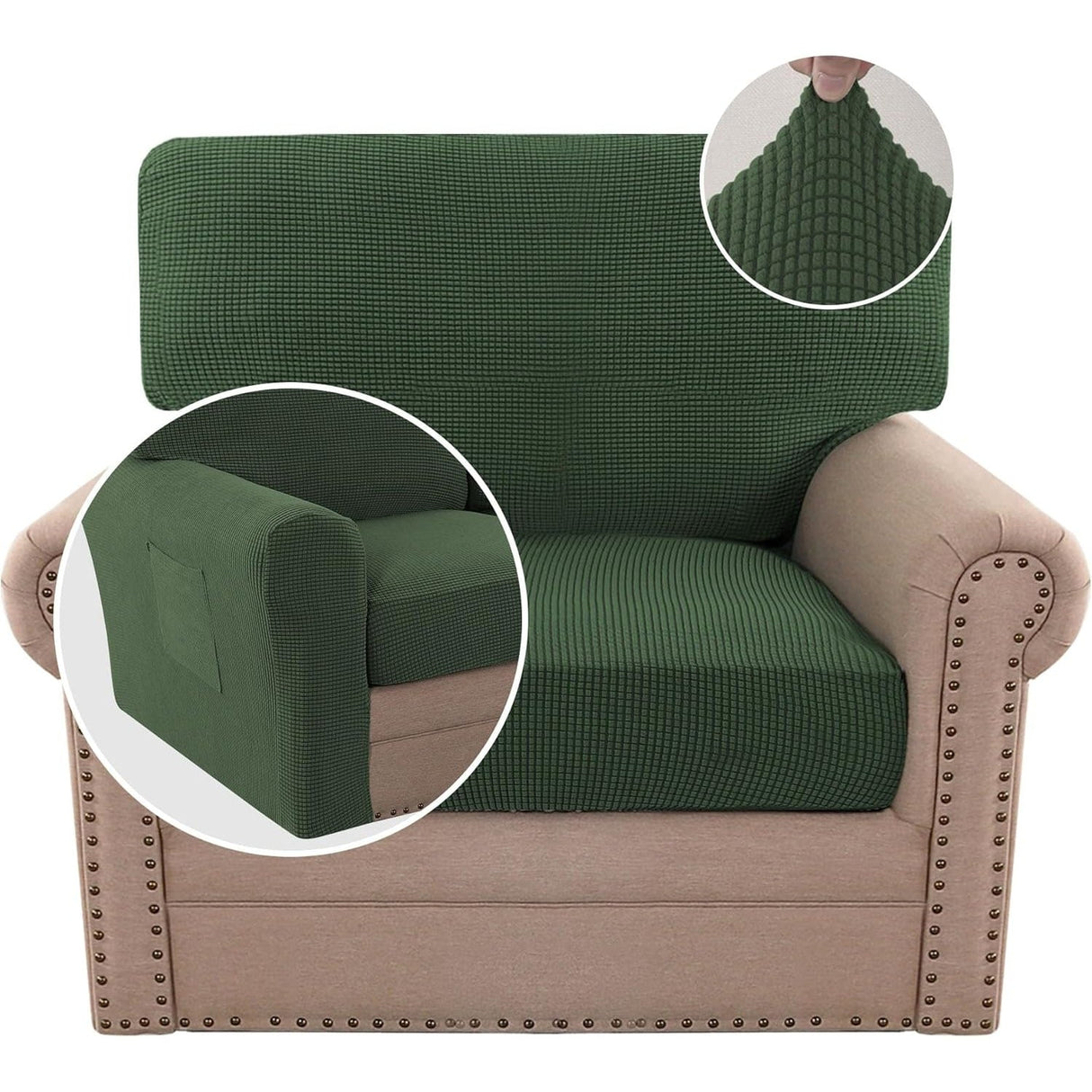 Multi-Pieces Chair Covers Stretch Couch Covers