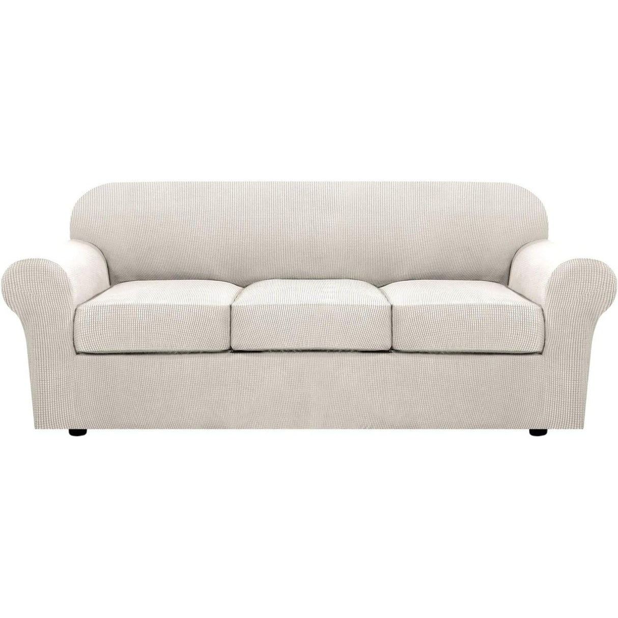 4 Piece Stretch Couch Covers for Cushion Couch Sofa Furniture Slipcovers
