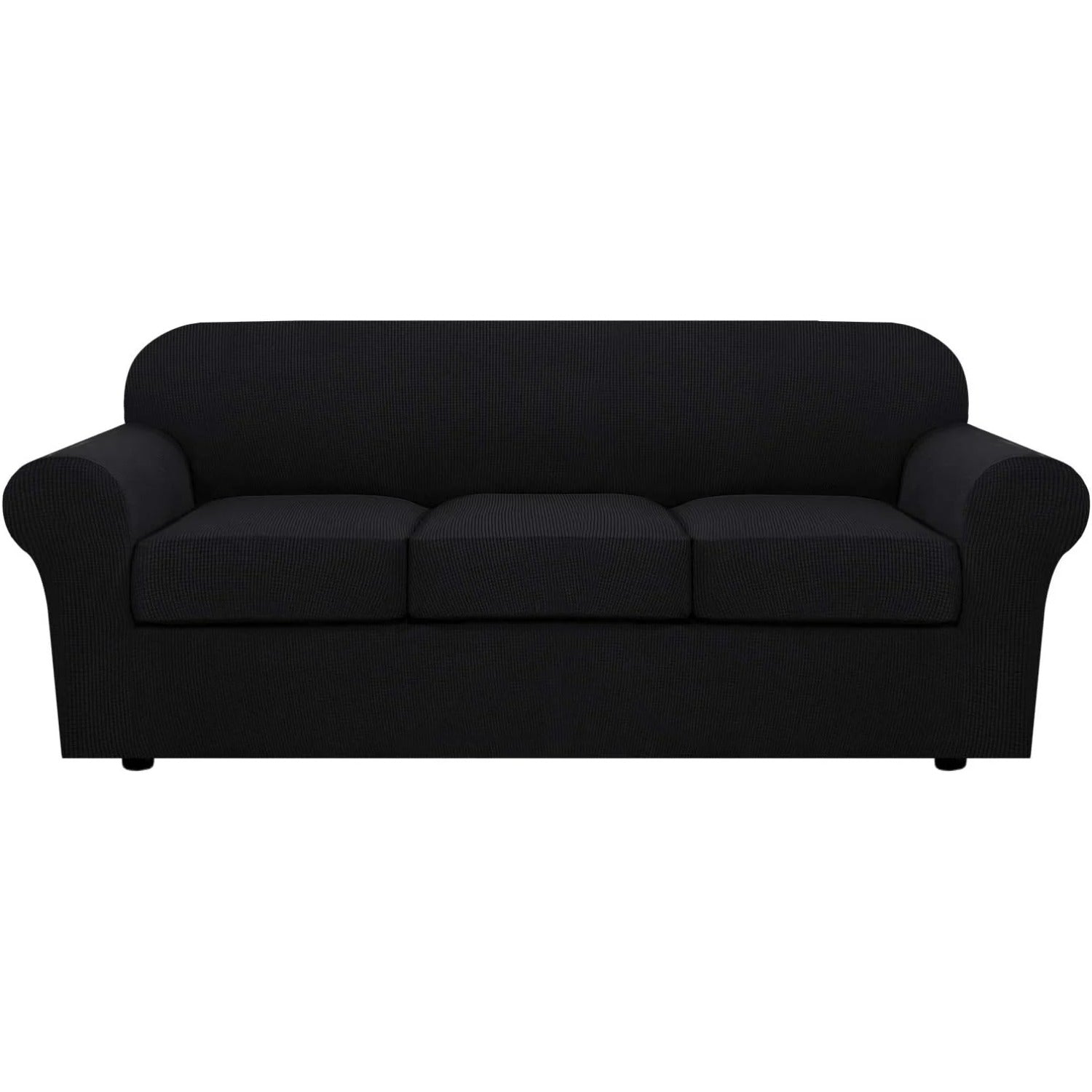 4 Piece Stretch Couch Covers for Cushion Couch Sofa Furniture Slipcovers