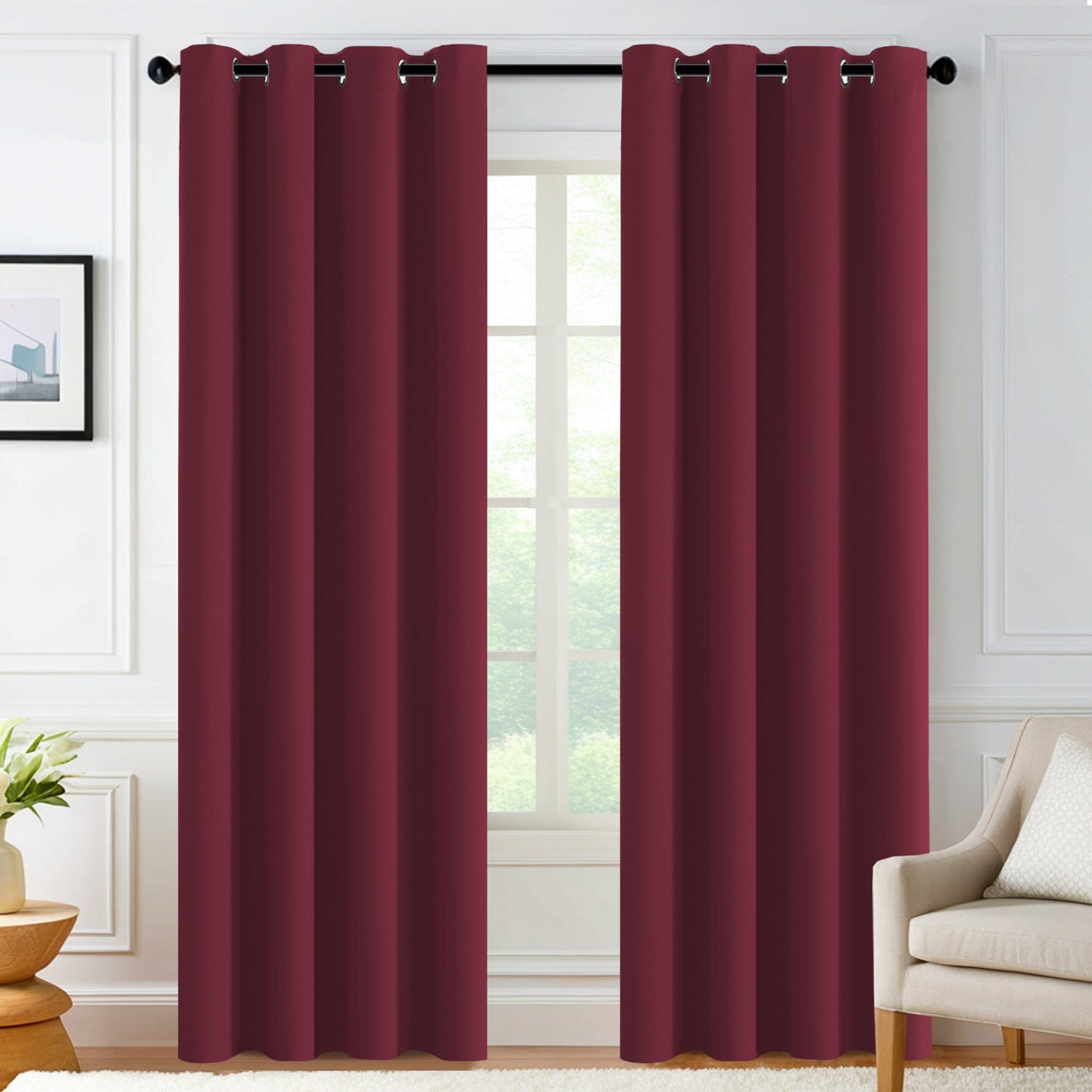 Solid Color Curtains