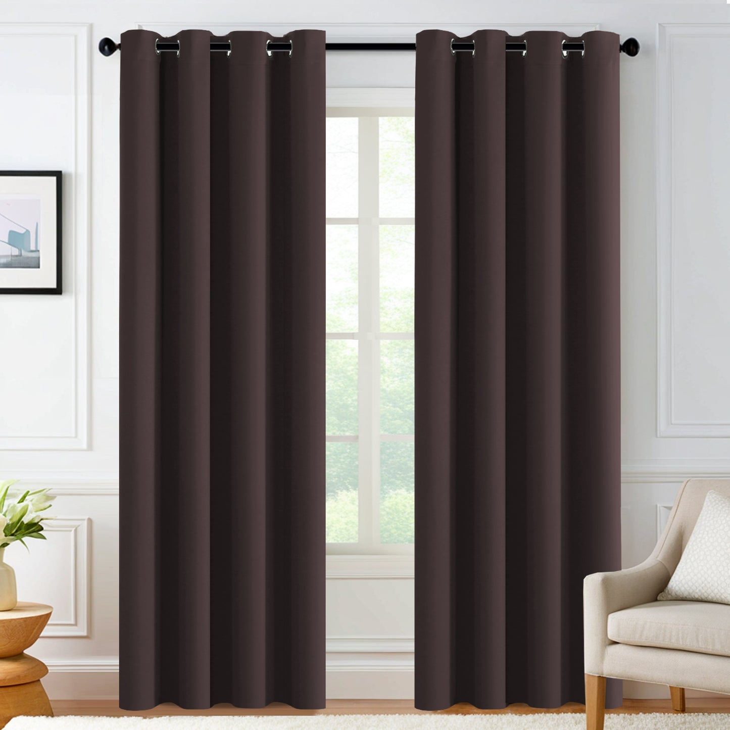 Solid Color Curtains