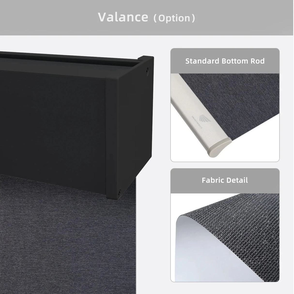 Motorized Roller Shades 100% Blackout Eclipse