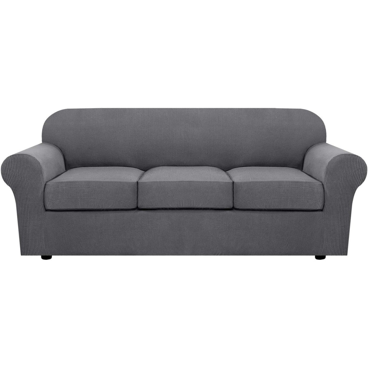4 Piece Stretch Couch Covers for Cushion Couch Sofa Furniture Slipcovers
