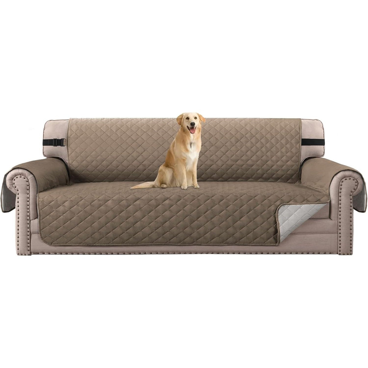 Reversible Chair Covers Water Repellent Chair Slipcover for Dogs Pets Furniture Protector