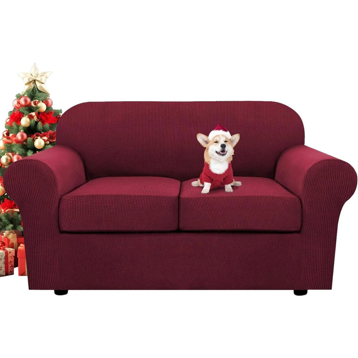 Multi Piece Stretch Sofa Cover Living Room Furniture Slipcovers