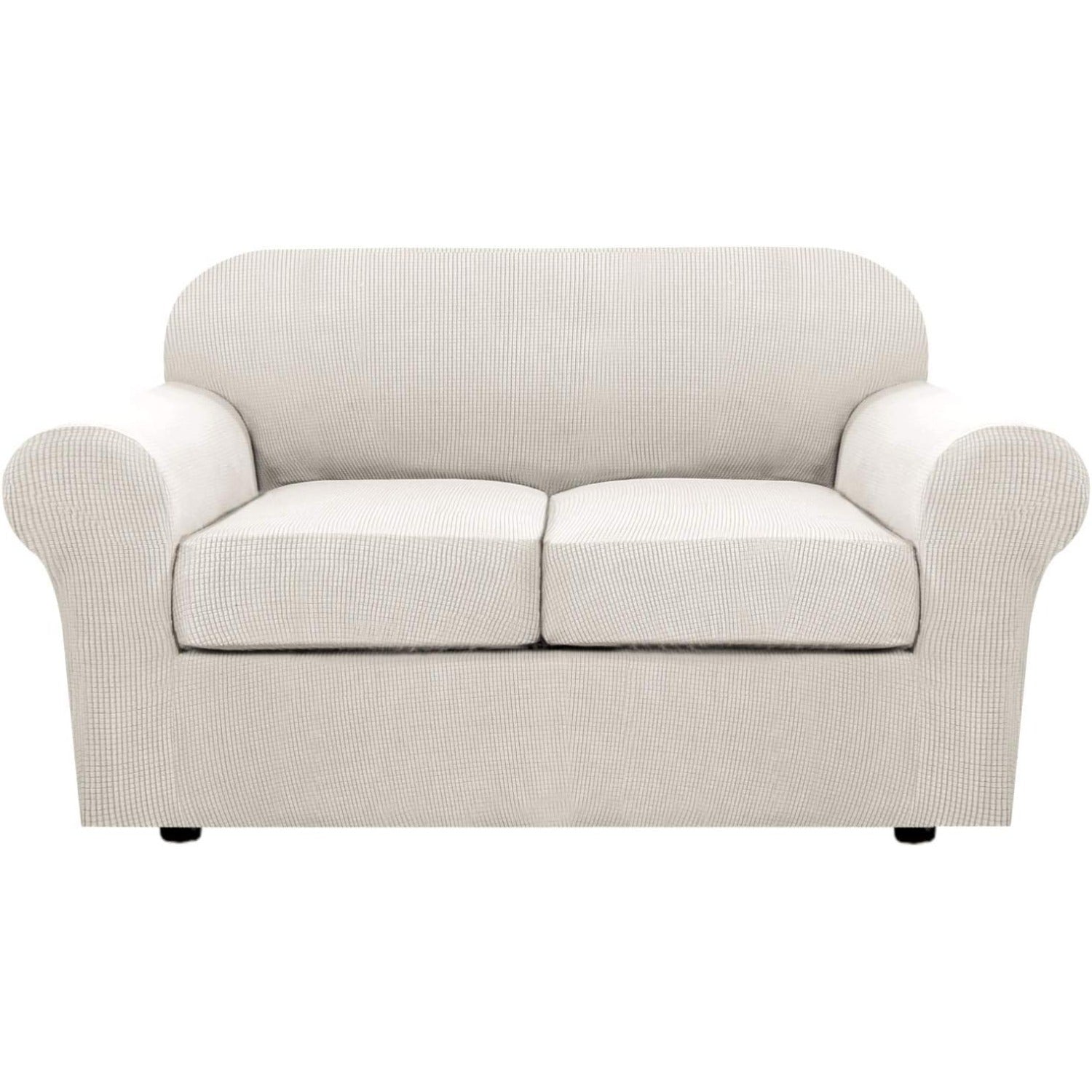 4 Piece Stretch Couch Covers for Cushion Couch Sofa Furniture Slipcovers