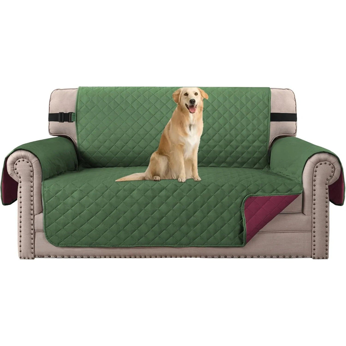 Reversible Chair Covers Water Repellent Chair Slipcover for Dogs Pets Furniture Protector